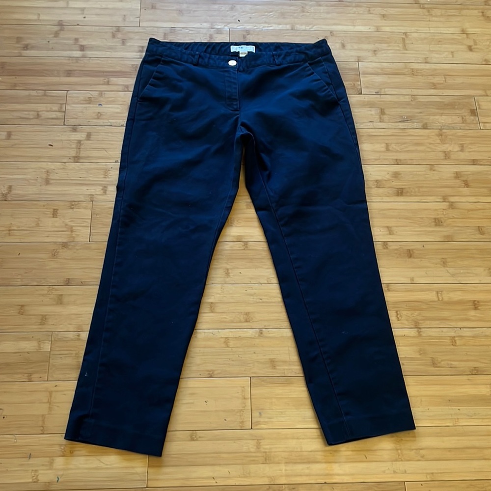 Michael Kors Miranda stretch navy blue pants